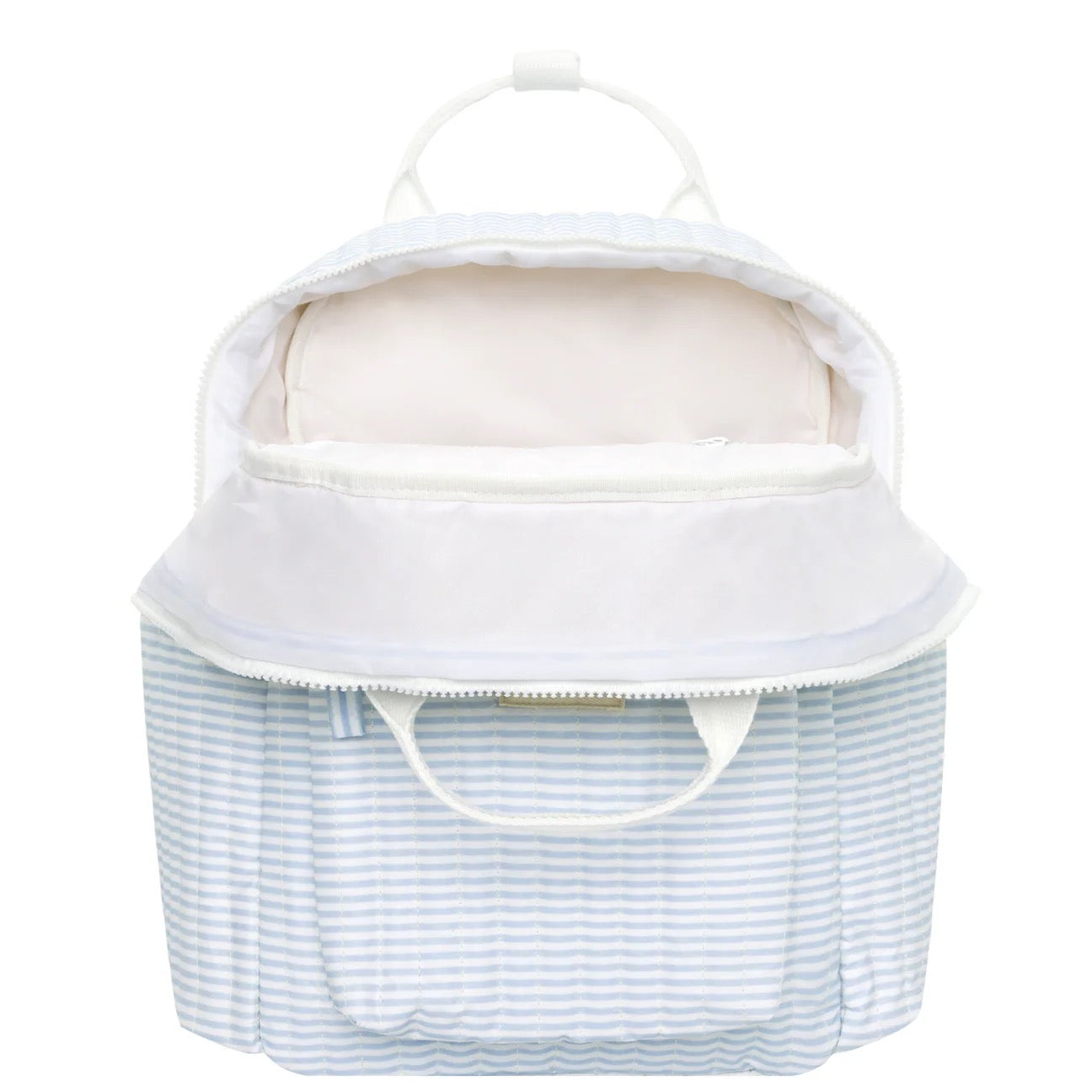 Powder Blue Stripe Everyday Coated Backpack