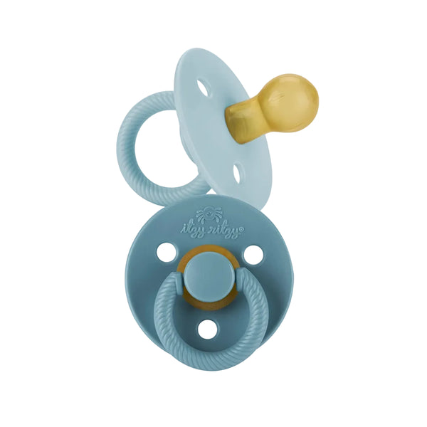 Itzy Soother™ Natural Rubber Paci Sets Harbour + Coast 6-18m
