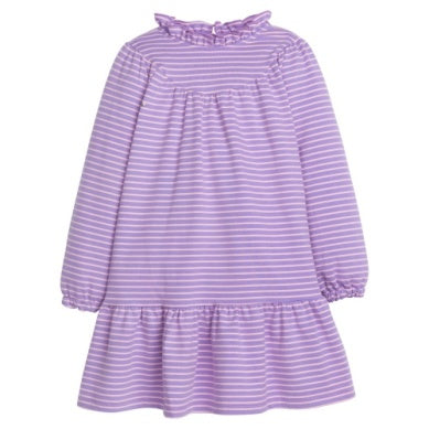 Jody Dress Purple Stripe