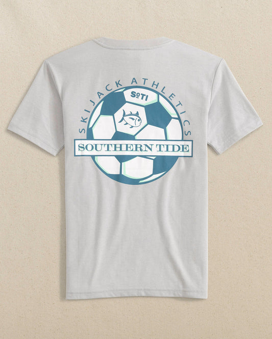 Kids Kicking It Athletics Short Sleeve T-Shirt Platinum Grey