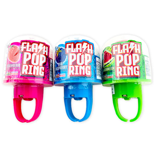 Kidsmania Flashing Light Up Ring Lollipop Assortment