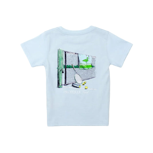 Boys Courtside- Periwinkle