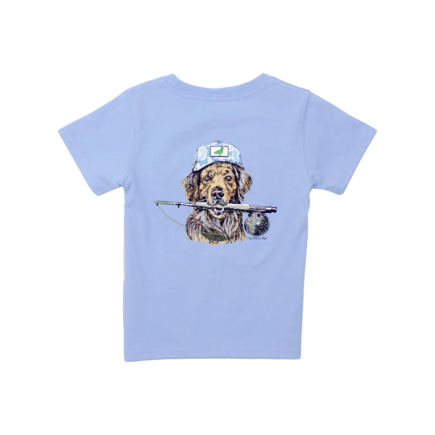 Boys Fishing Buddy- Light Blue