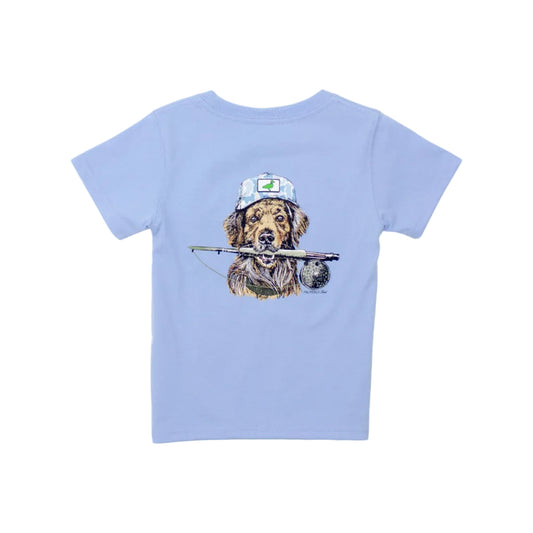 Boys Fishing Buddy- Light Blue