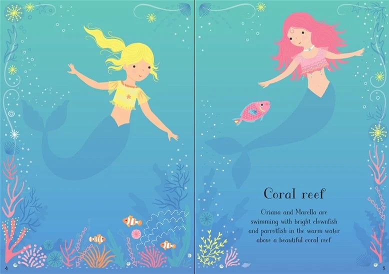 Little Sticker Dolly Dressing Mermaid