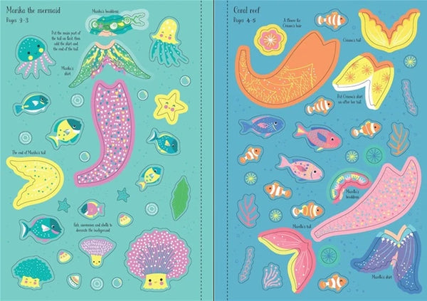 Little Sticker Dolly Dressing Mermaid