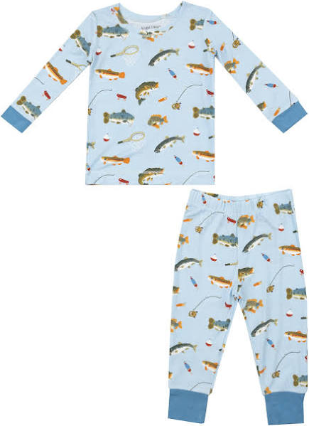 Fishing Long Sleeve Loungewear Set