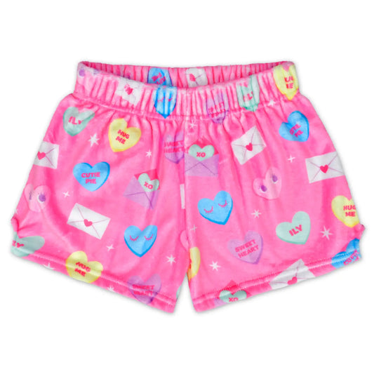 Love Notes Plush Shorts