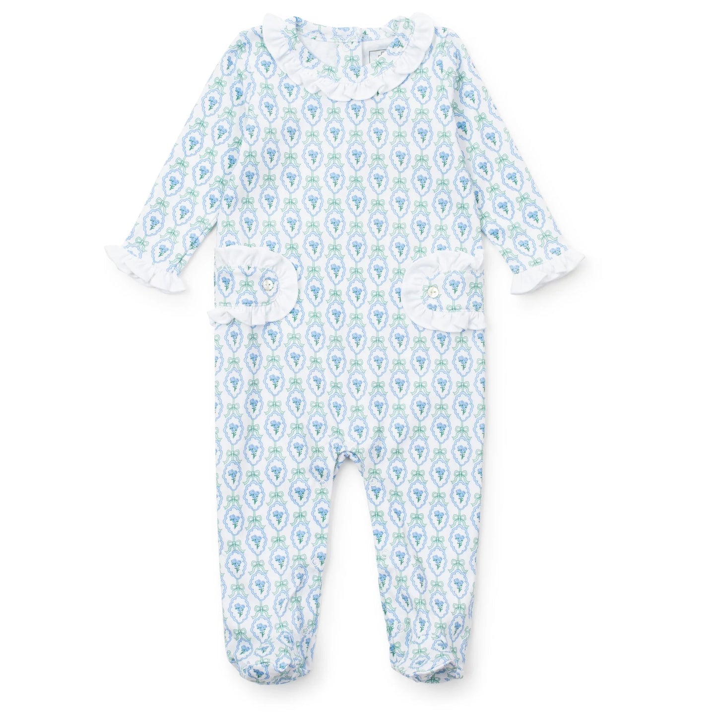 Lucy Girls' Romper - Hampton Blooms