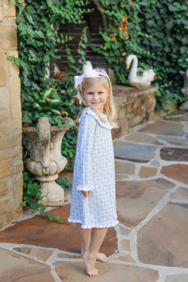 Madeline Girls Dress Hampton Blooms