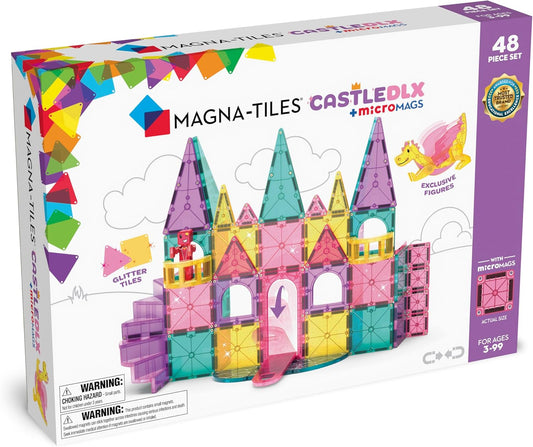 MAGNA-TILES® Castle  DLX 48 Piece Set