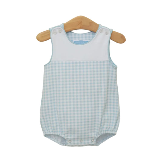 Madden Bubble- Light Blue Gingham