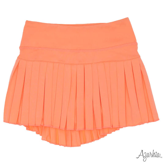 Mini Pleated Skort in Melon