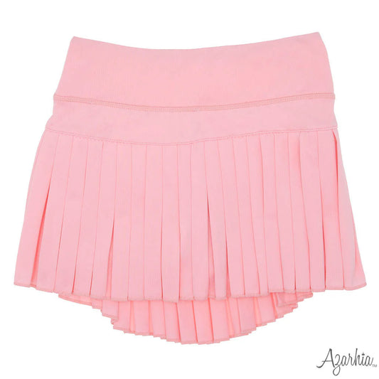 Mini Pleated Skort in Pink