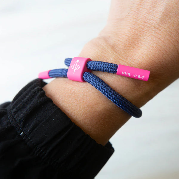 Don't Worry Be Happy Christian Cord Bracelet