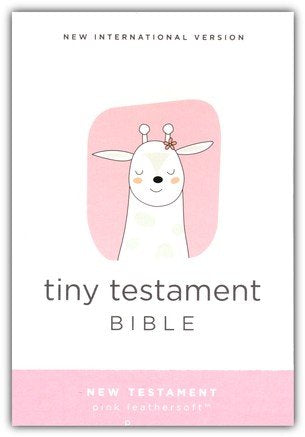 NIV Tiny Testament Bible, New Testament, Comfort Print--soft leather-look, pink