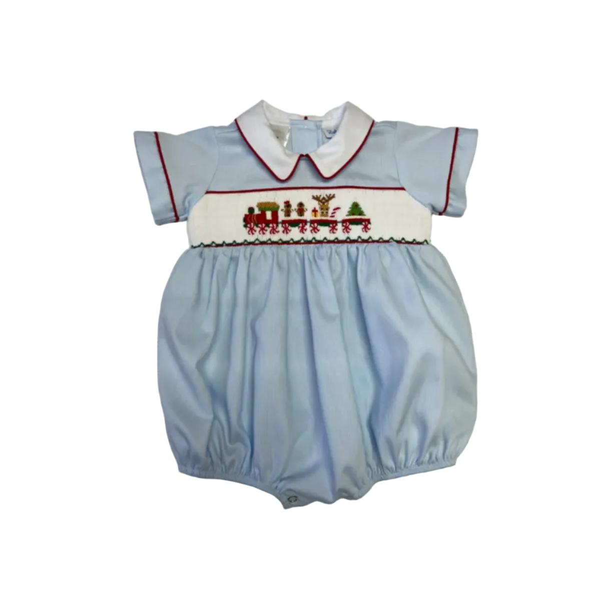 Noah Train Smock Boy Bubble