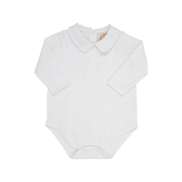 Peter Pan Collar Shirt & Onesie (Long Sleeve Pima)