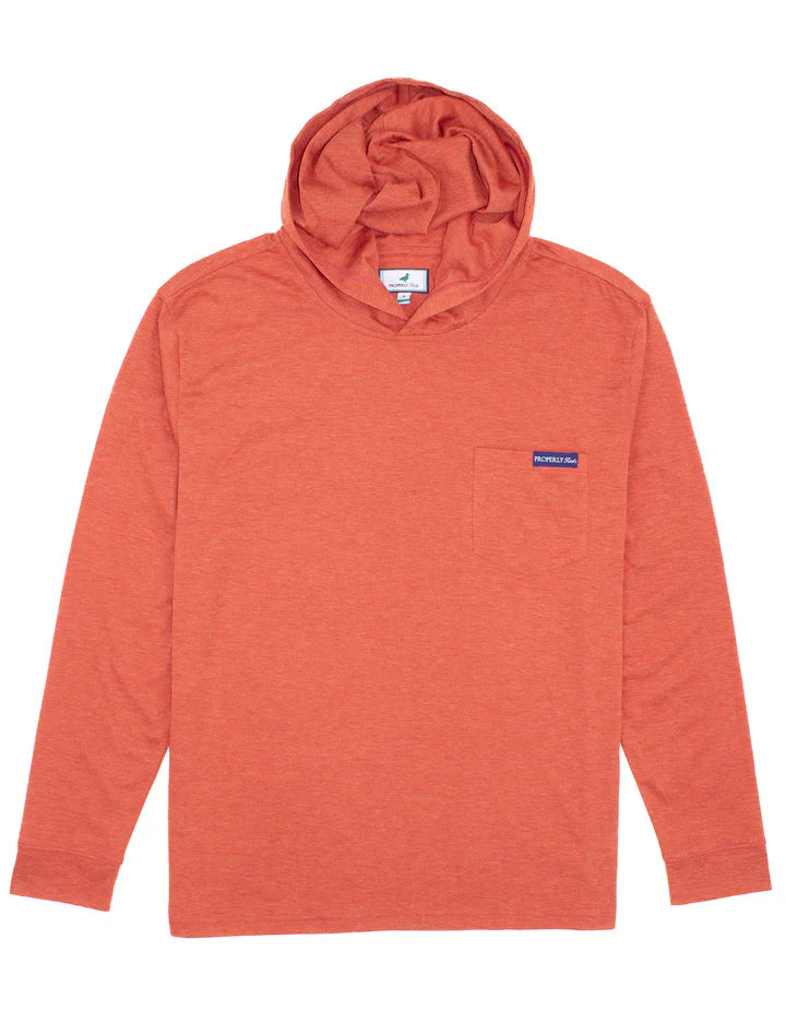 Boys Portland Hoodie Rust