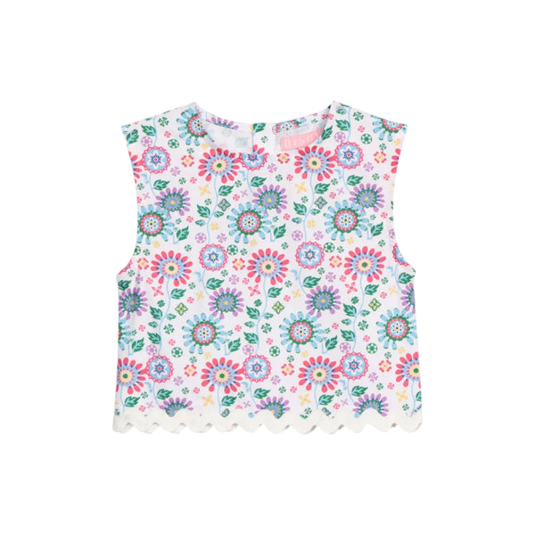 Ric Rac Shell Top- Bellavista Blooms