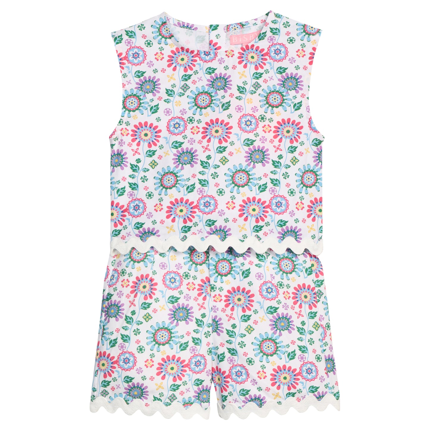 Ric Rac Shell Top- Bellavista Blooms