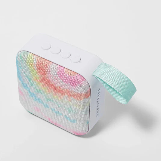 Portable Travel Speaker Tie Dye Tie Dye