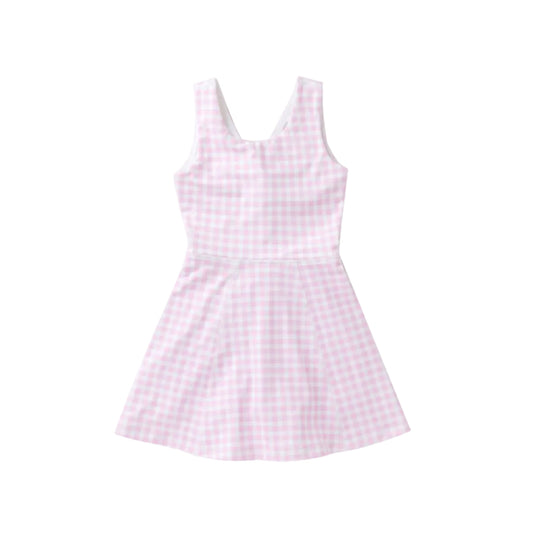 Pink Gingham Dress