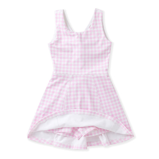 Pink Gingham Dress