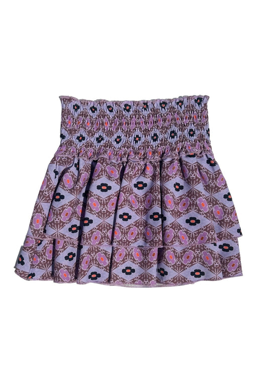 Scottie Skirt Purple/Navy