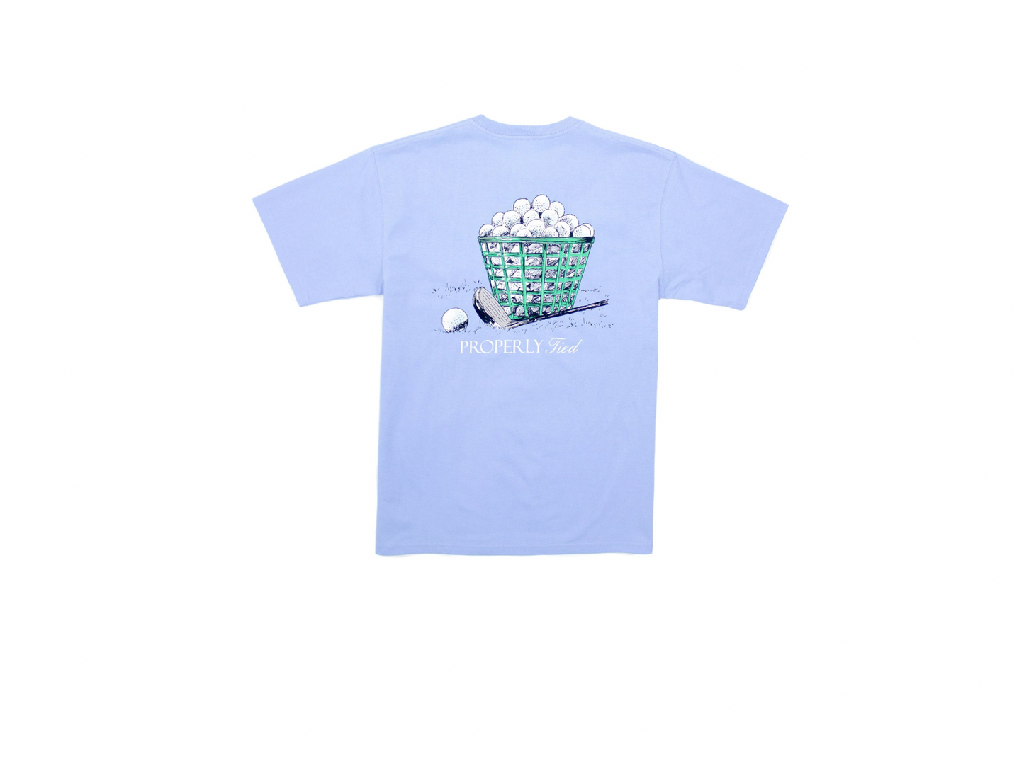 Boys Range Short Sleeve Light Blue T-Shirt