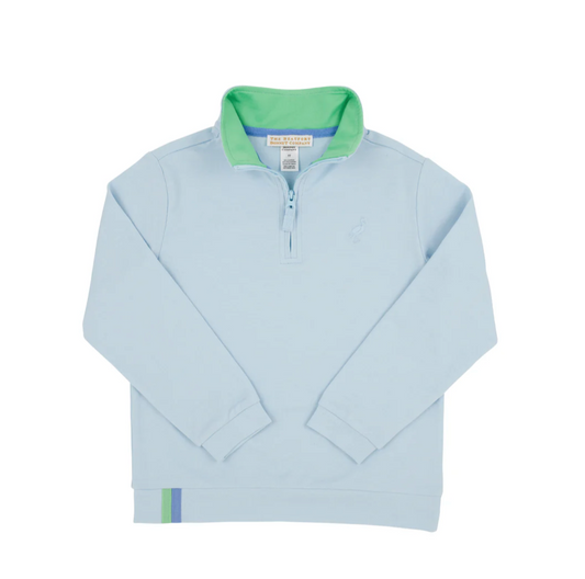 Prepletic™ Hayword Half-Zip Buckhead Blue