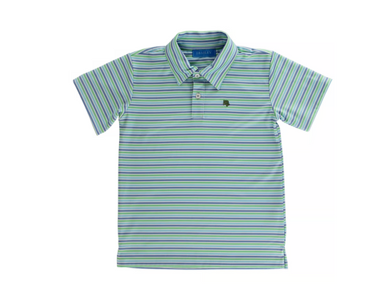 Henry Performance Polo Short Sleeve Leaf