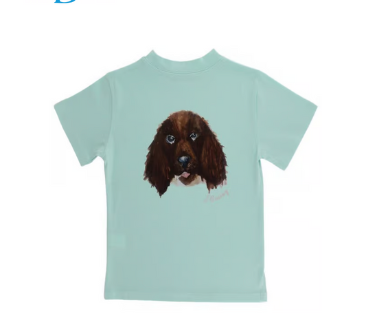 Logo Tee Dog On Seaglass