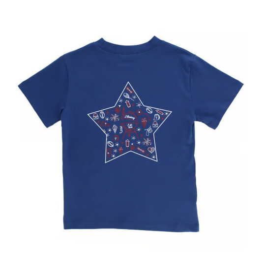 Logo Tee Star On Navy