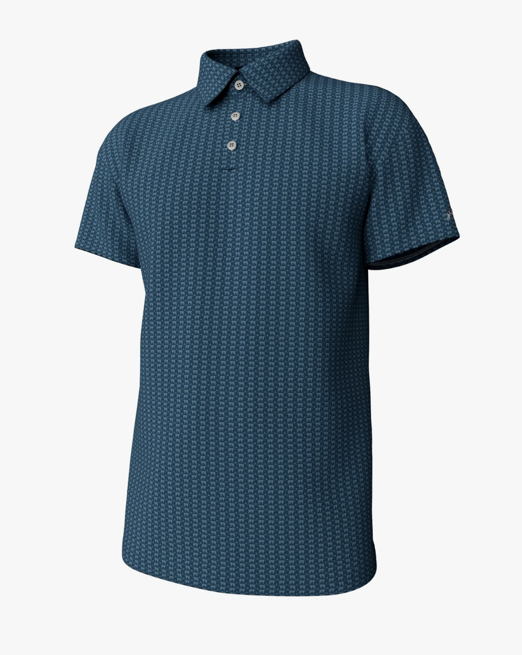 Youth Heritage Polo/ Mallard Blue Mountain Spring