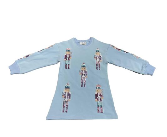 Belle Cher Light Blue Nutcracker Dress