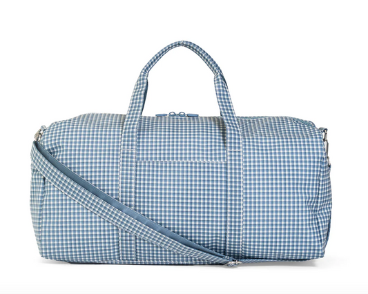 XL WEEKENDER Duffel Bag - RODEO CHECK INDIGO