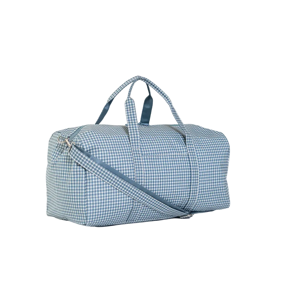 XL WEEKENDER Duffel Bag - RODEO CHECK INDIGO