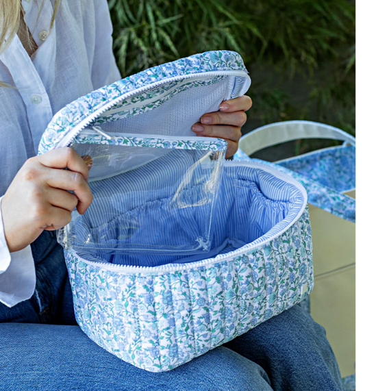 QUILTED TRAIN SET - HAMPTONS FLORAL
