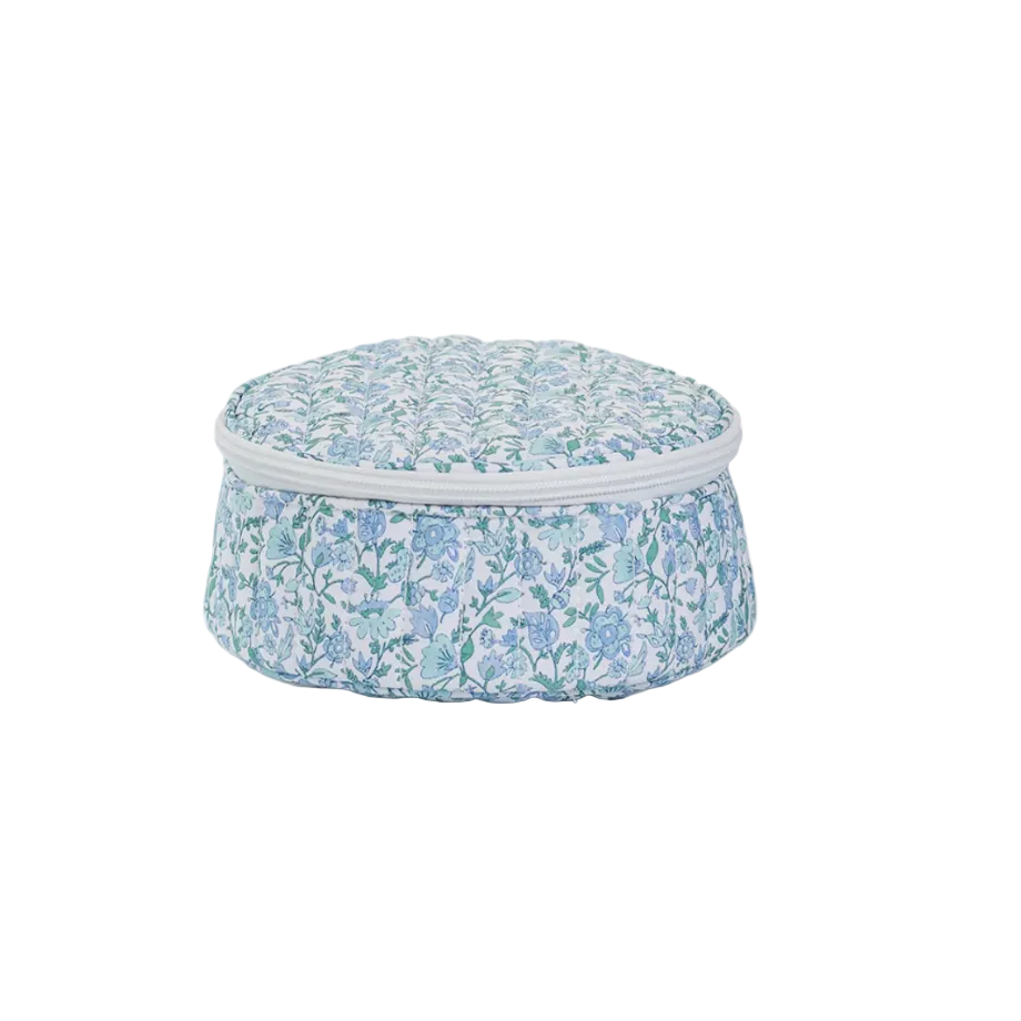 QUILTED JEWEL ROUND - HAMPTONS FLORAL