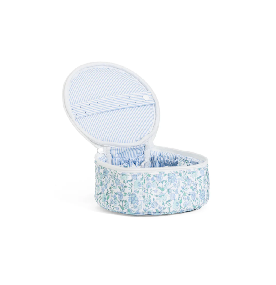 QUILTED JEWEL ROUND - HAMPTONS FLORAL