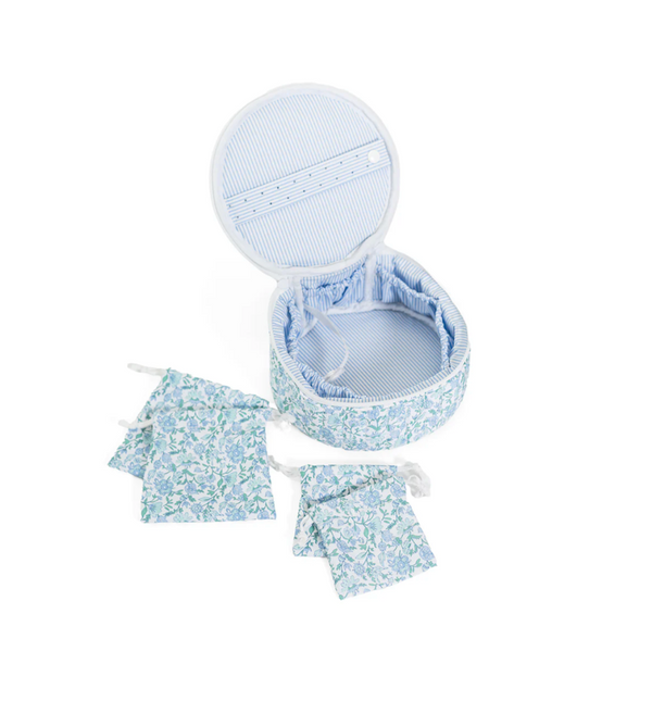 QUILTED JEWEL ROUND - HAMPTONS FLORAL