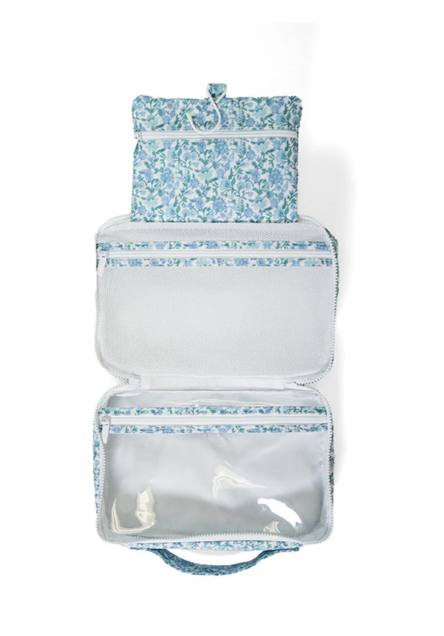 BUNDLE UP 2 Hanging Toiletry Bag - HAMPTONS FLORAL