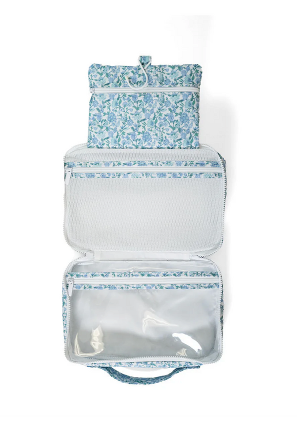 BUNDLE UP 2 Hanging Toiletry Bag - HAMPTONS FLORAL