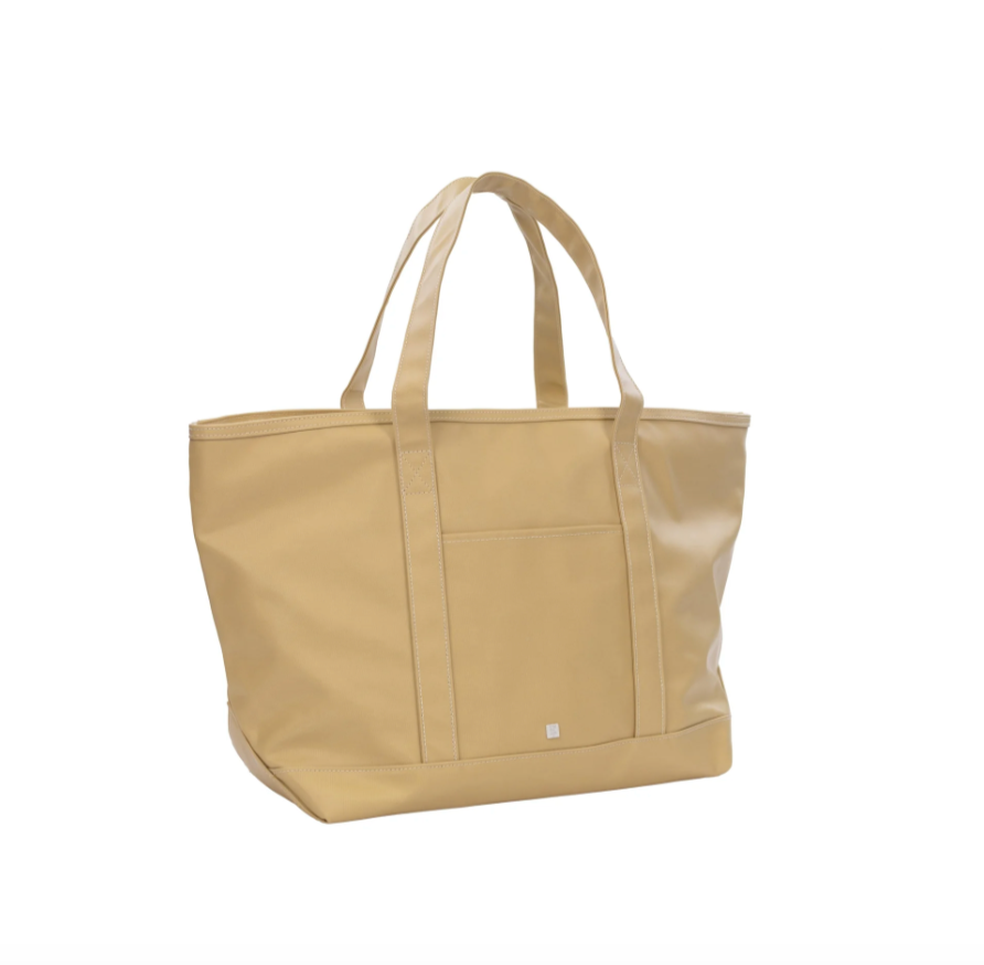 MAXI TOTE - COATED CANVAS Large KHAKI