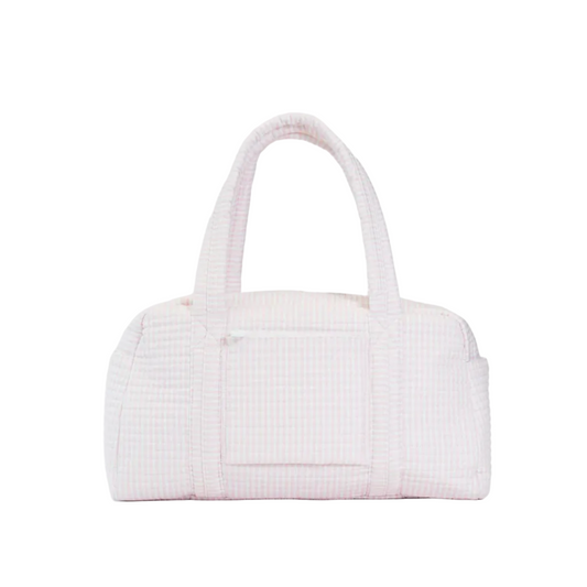 Quilted Grande Duffel - Pimlico Stripe Pink