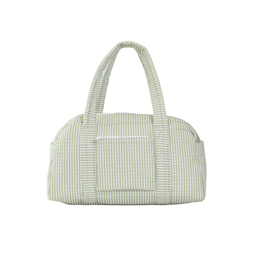Quilted Grande Duffel - Pimlico Stripe Sage