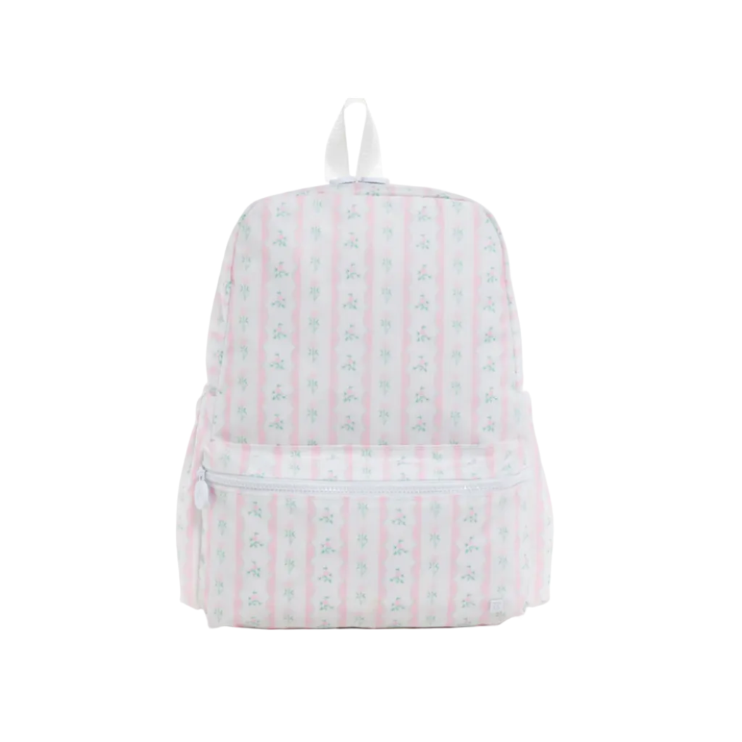 Backpacker- Backpack Ribbon Floral Pink