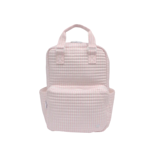 Quilted All You Need Bag- Pimlico Stripe Pink