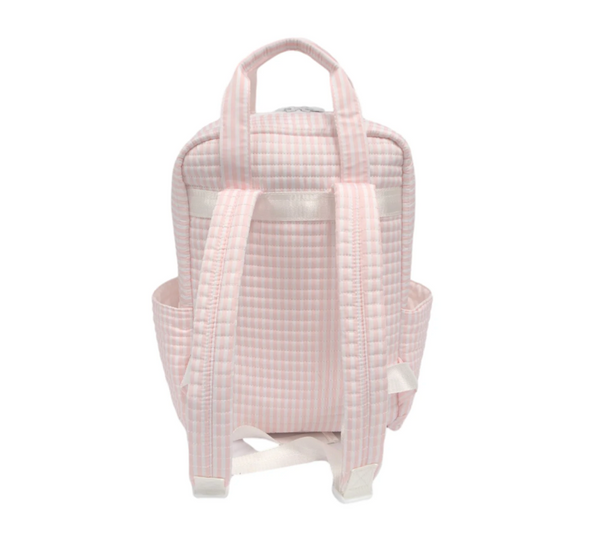Quilted All You Need Bag- Pimlico Stripe Pink